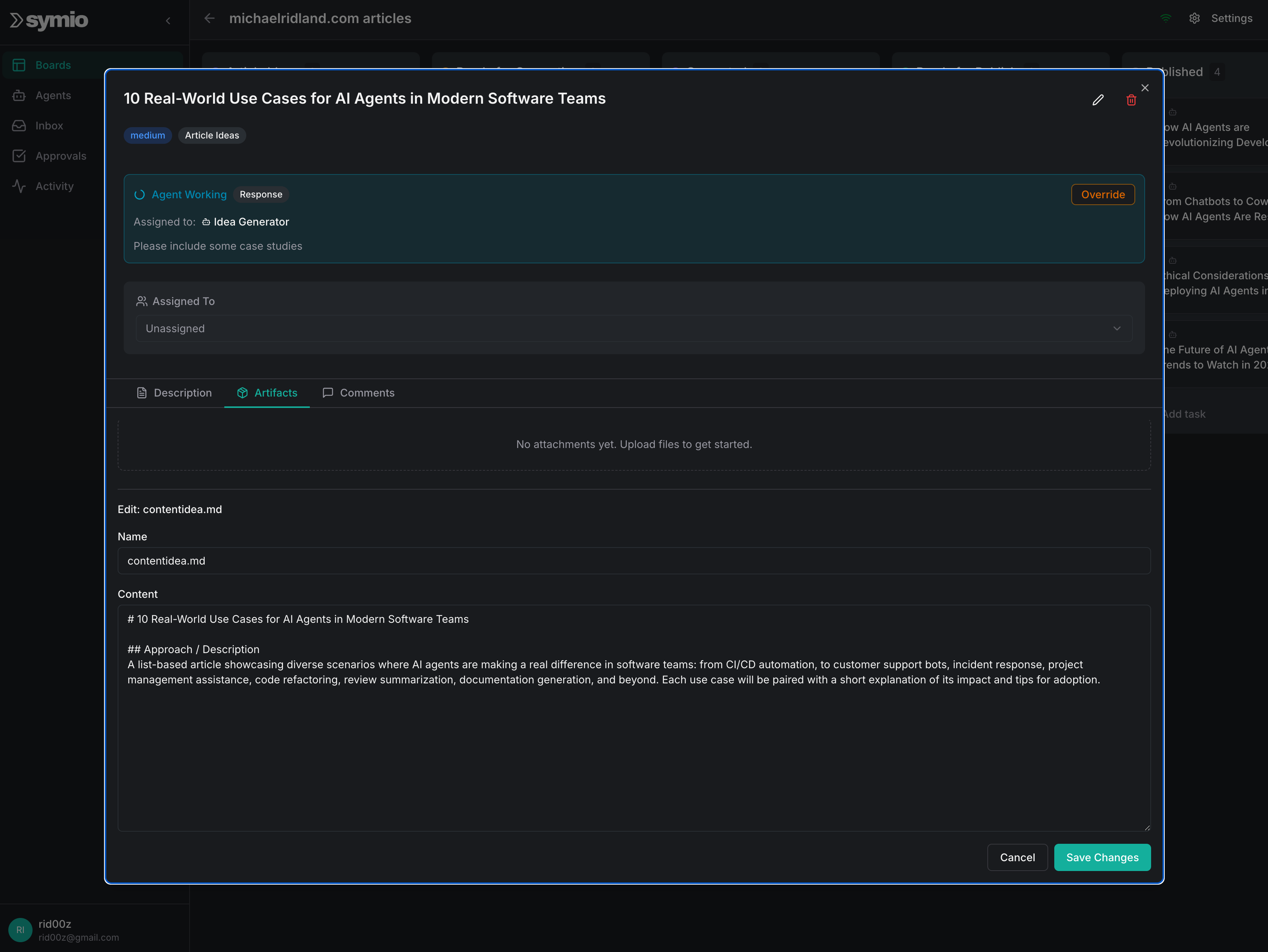 Setup AI Agents for Your Team